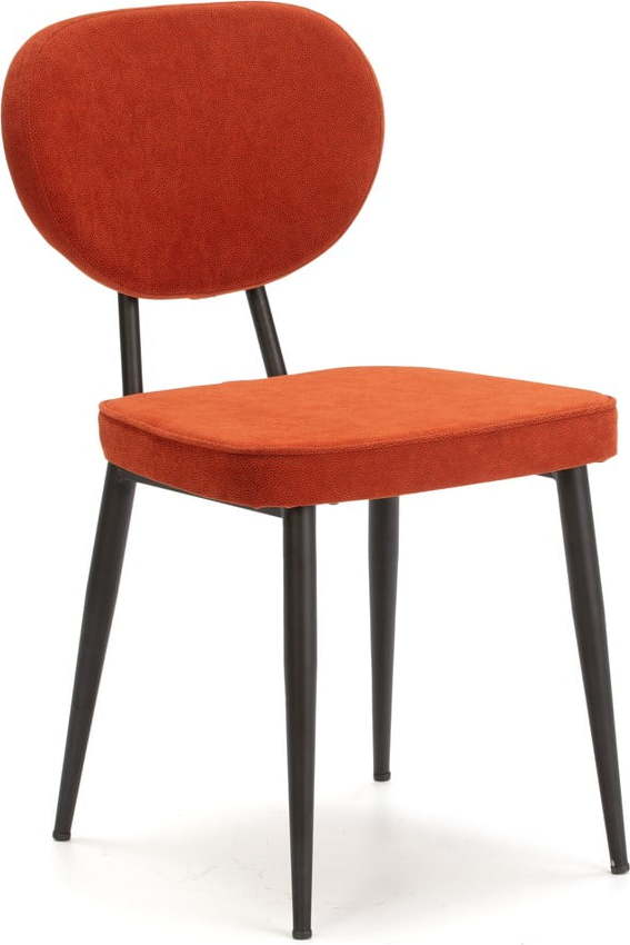 Oranžové jídelní židle v sadě 2 ks Zenit – Marckeric Marckeric