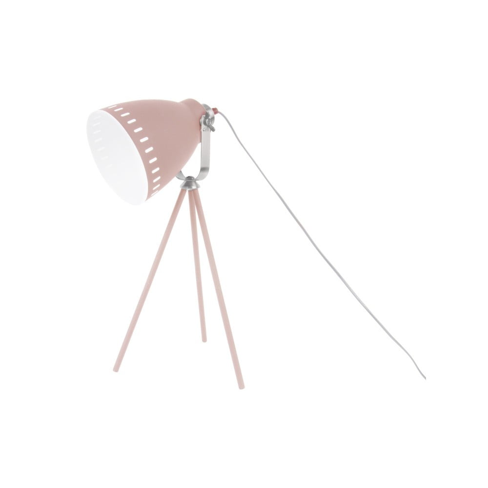 Růžová stolní lampa Leitmotiv Tristar Leitmotiv