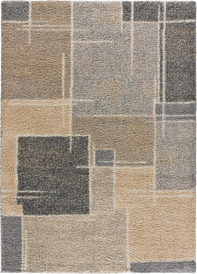 Šedo-béžový koberec 133x190 cm Irati – Universal Universal