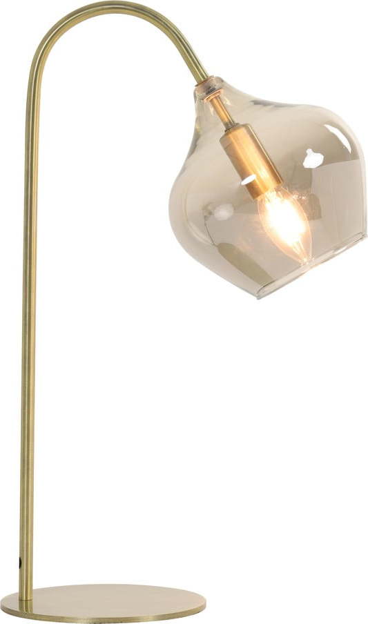 Stolní lampa v bronzové barvě (výška 50