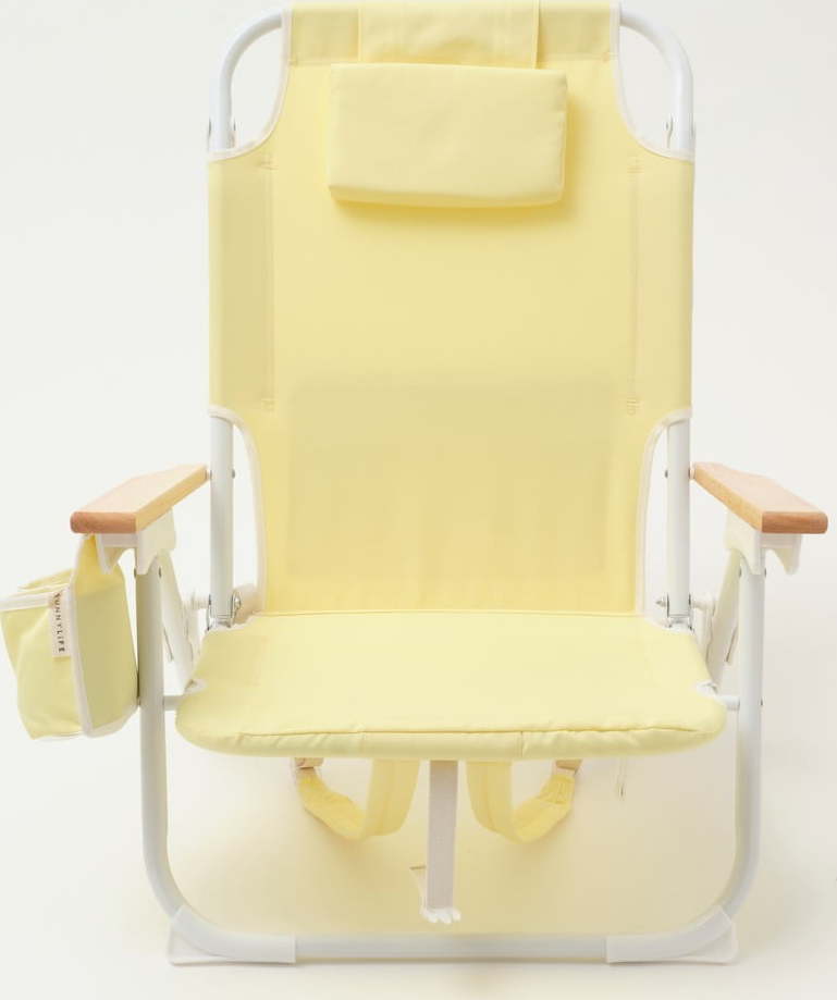 Světle žlutá zahradní židle Utopia – Sunnylife Sunnylife