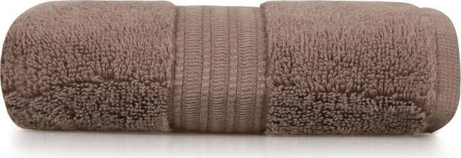 Tmavě hnědý bavlněný ručník 30x50 cm Chicago – Foutastic Foutastic