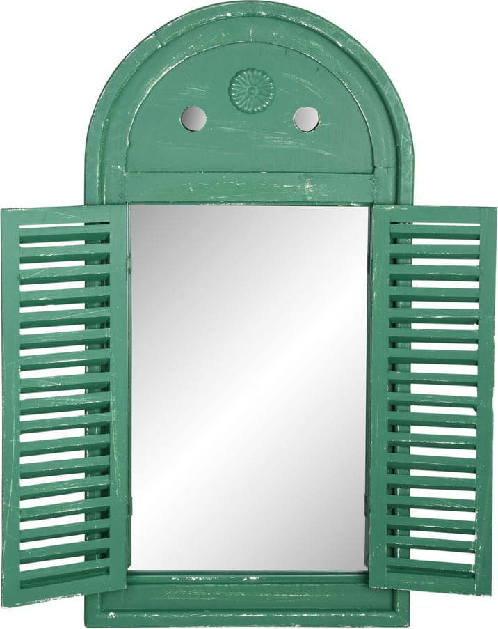 Zelené francouzské zrcadlo Esschert Design Hullo Esschert Design