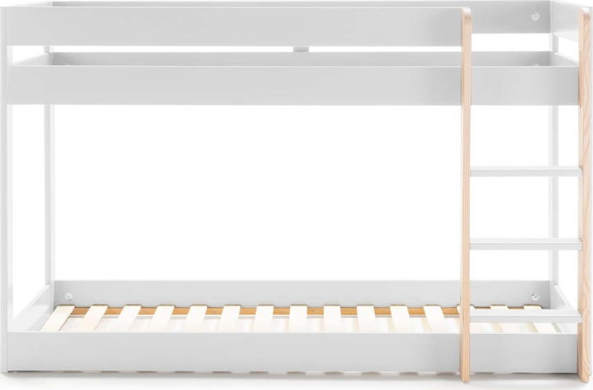 Bílá patrová dětská postel 90x190 cm Angel – Marckeric Marckeric