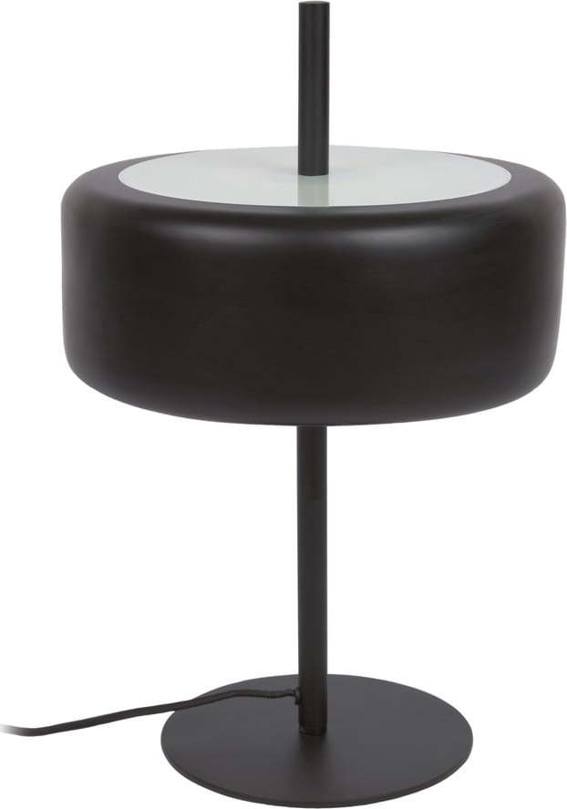 Černá stolní lampa s kovovým stínidlem (výška 50 cm) Francisca – Kave Home Kave Home