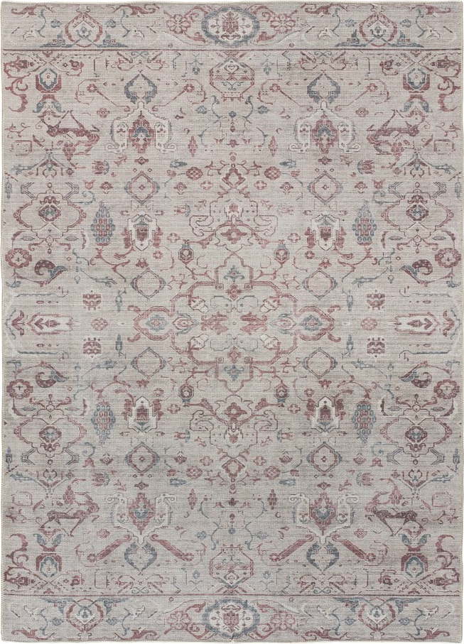 Červeno-krémový koberec 120x170 cm Mandala – Universal Universal