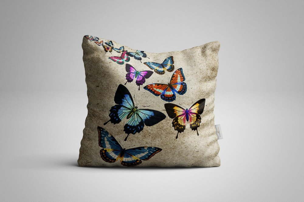 Dekorační polštář 40x40 cm Butterflies – Oyo home Oyo home