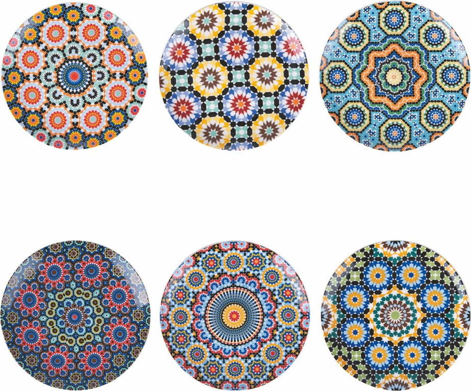 Dezertní porcelánové talíře v sadě 6 ks ø 19 cm Marrakesh – Villa d'Este Villa d'Este