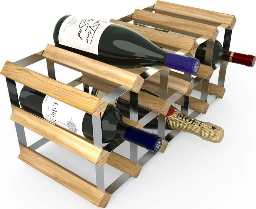 Dřevěný stojan na víno 15 lahví - RTA Rta
