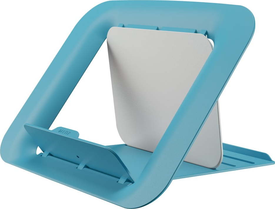 Modrý nastavitelný stojan pod notebook ERGO Cosy - Leitz Leitz
