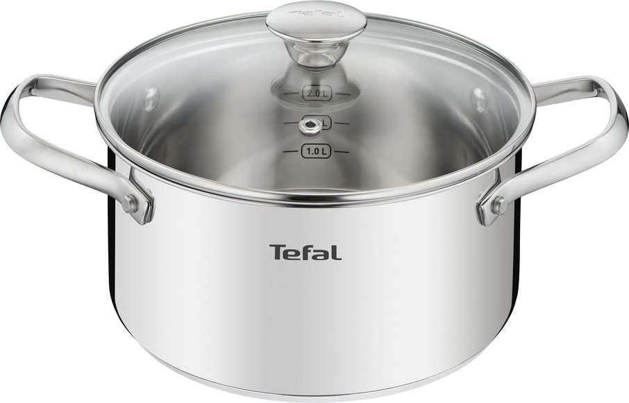 Nerezový hrnec s pokličkou na indukci Cook Eat – Tefal Tefal
