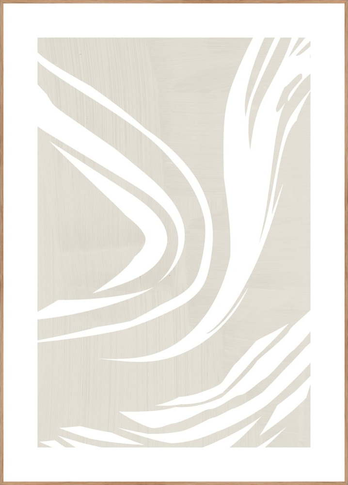 Obraz 50x70 cm Lino Cut – Malerifabrikken Malerifabrikken