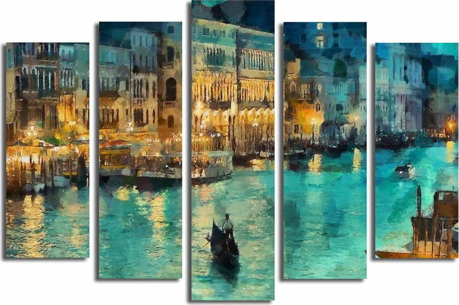 Obrazy v sadě 5 ks Venice – Wallity Wallity