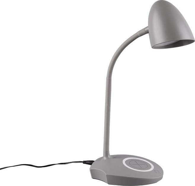 Šedá LED stolní lampa (výška 38 cm) Load – Trio TRIO