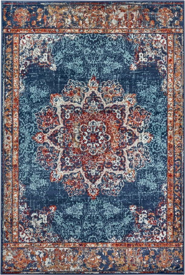 Tmavě modrý koberec 57x90 cm Orient Maderno – Hanse Home Hanse Home