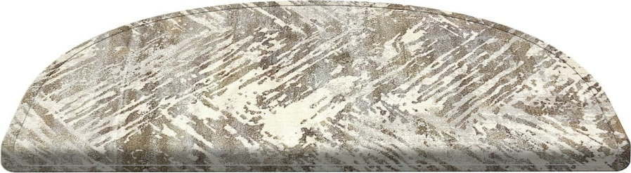 Béžové nášlapy na schody v sadě 16 ks 65x20 cm Abstract - Vitaus Vitaus