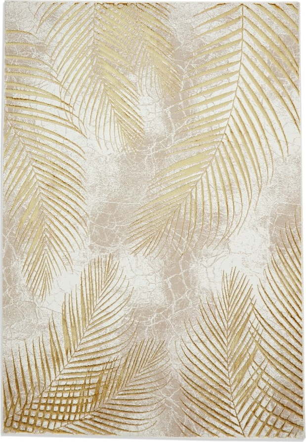 Béžovo-zlatý koberec 170x120 cm Creation - Think Rugs Think Rugs