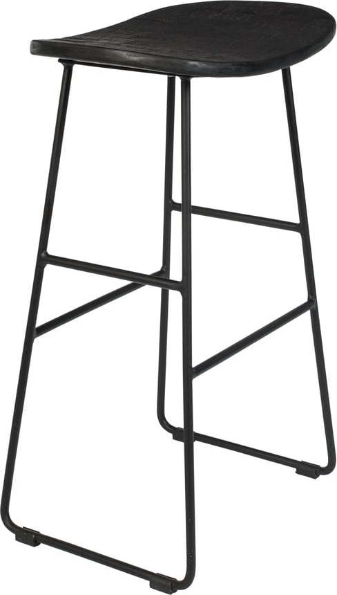 Černé barové židle v sadě 2 ks 65 cm Tangle – White Label White Label