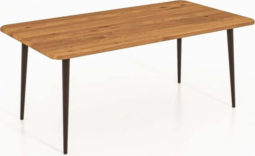 Konferenční stolek z dubového dřeva v přírodní barvě 60x110 cm Kula – The Beds The Beds