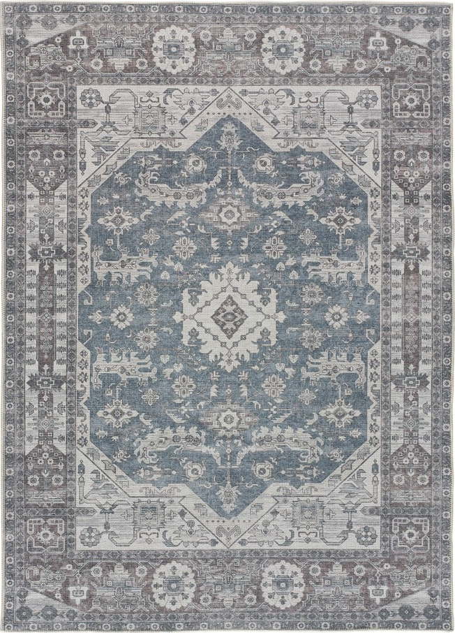 Modrý koberec 120x170 cm Mandala – Universal Universal