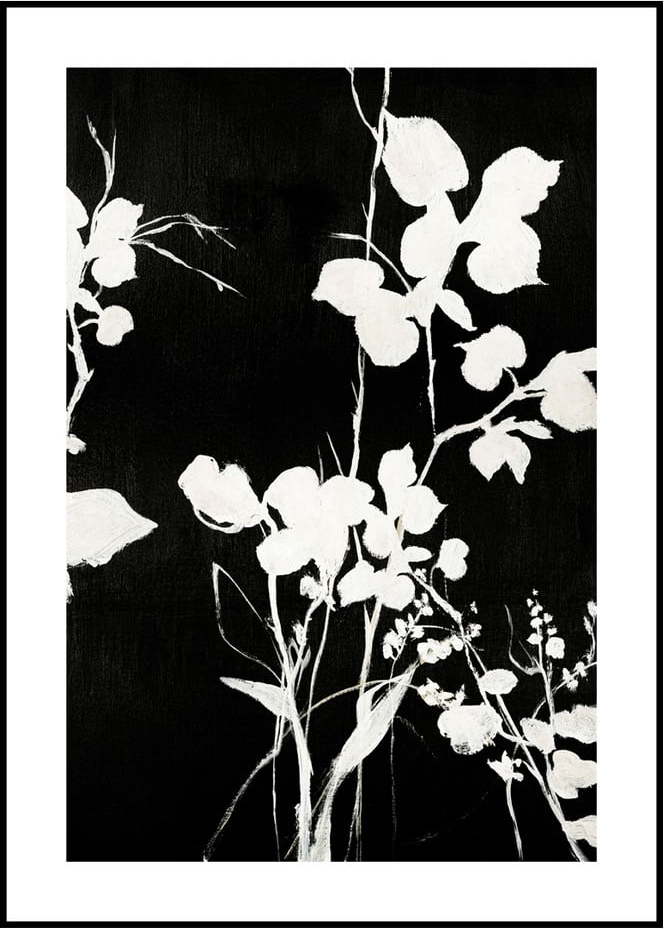 Obraz 50x70 cm Silhouet Leaves – Malerifabrikken Malerifabrikken