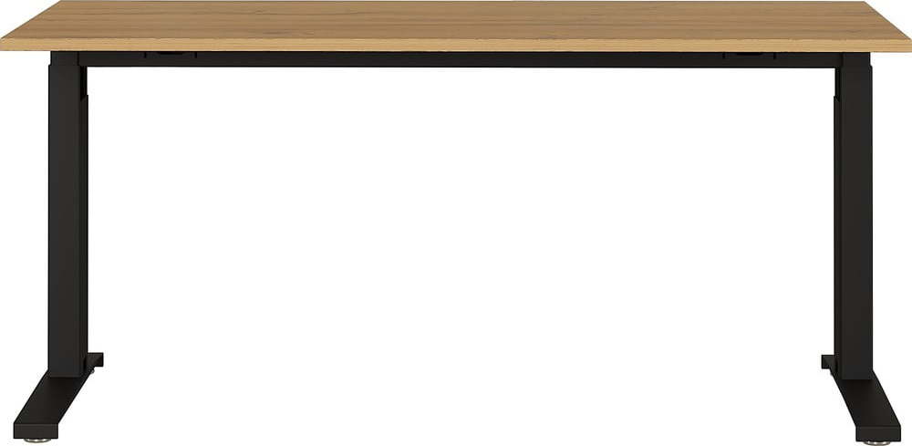 Pracovní stůl s deskou v dubovém dekoru 80x160 cm Agenda – Germania Germania