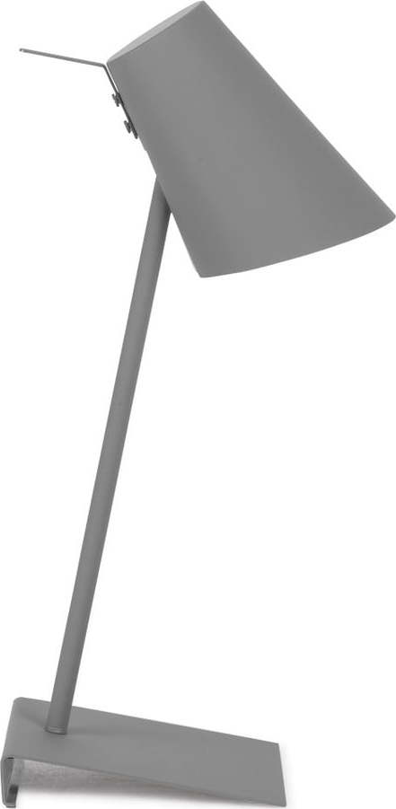 Šedá stolní lampa s kovovým stínidlem (výška 54 cm) Cardiff – it's about RoMi IT´S ABOUT RoMi