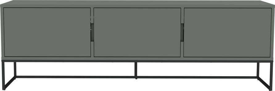 Šedozelený TV stolek 177x57 cm Lipp - Tenzo Tenzo