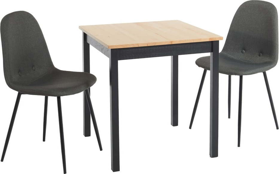Set jídelního stolu Sydney a dvou jídelních židlí Lissy – Bonami Essentials Bonami Essentials