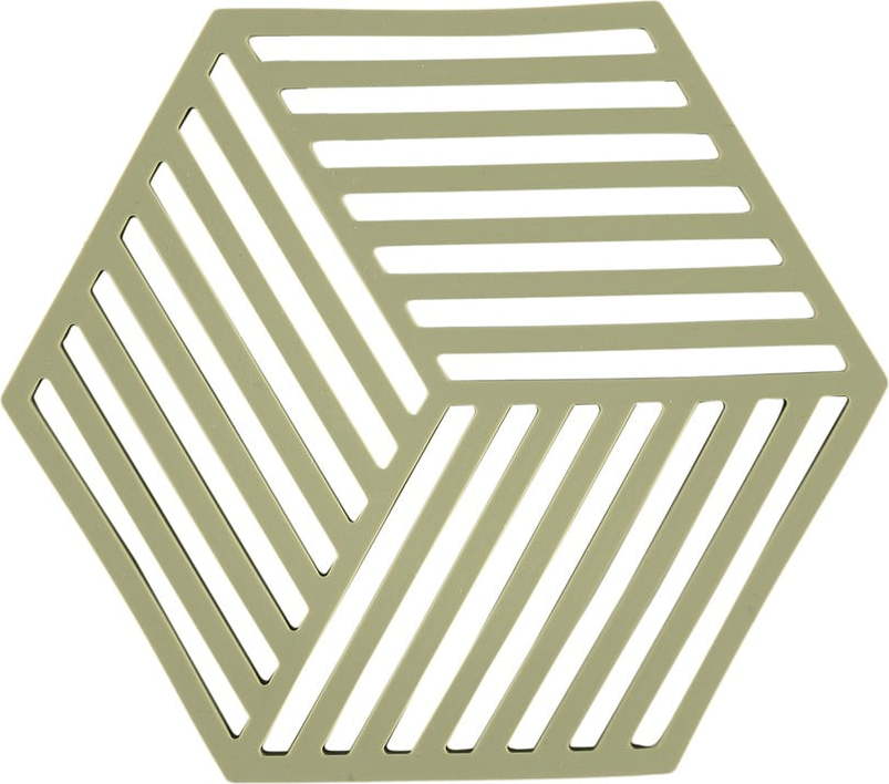 Silikonová podložka pod hrnec 16x14 cm Hexagon – Zone Zone