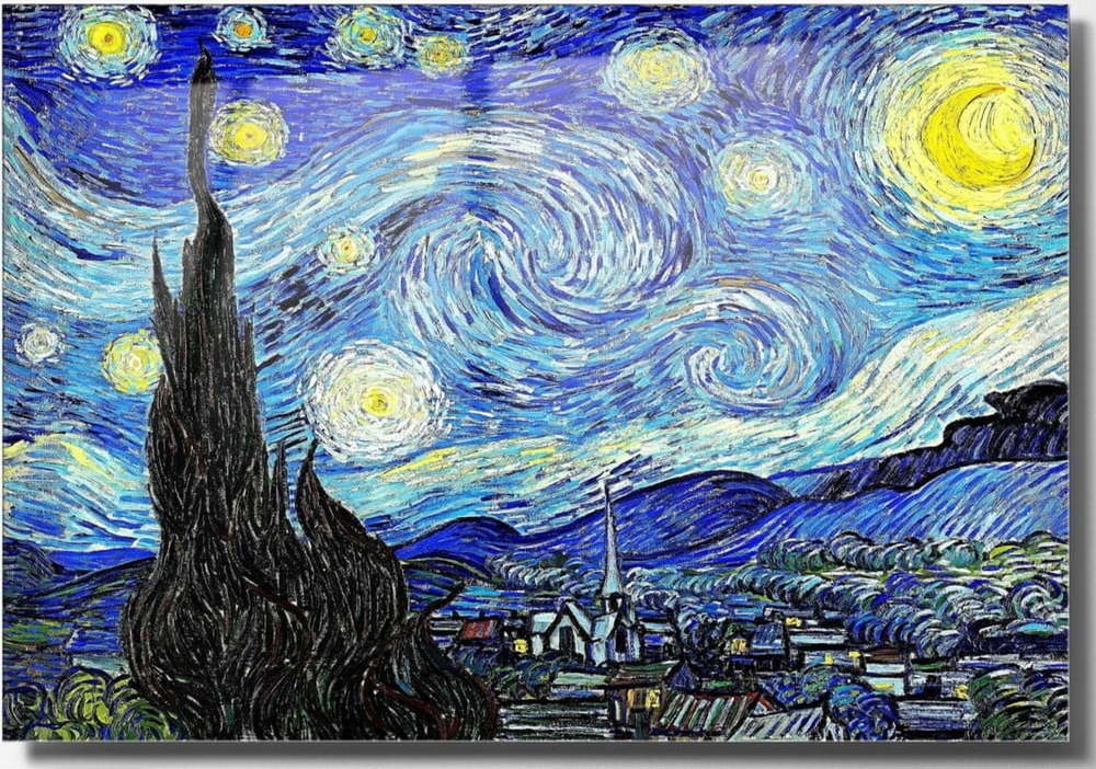 Skleněný obraz 70x50 cm Vincent van Gogh – Wallity Wallity