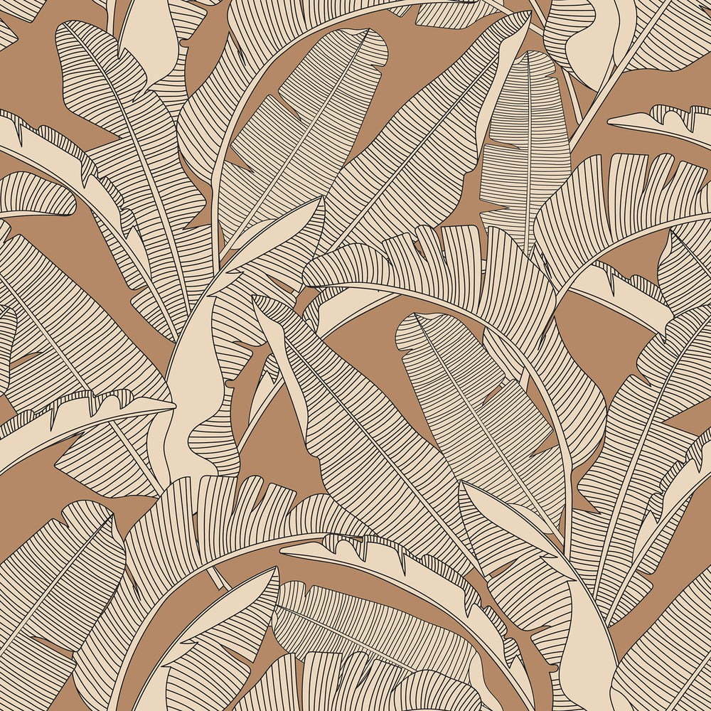 Tapeta 100x280 cm Palm Leaves – Dekornik Dekornik