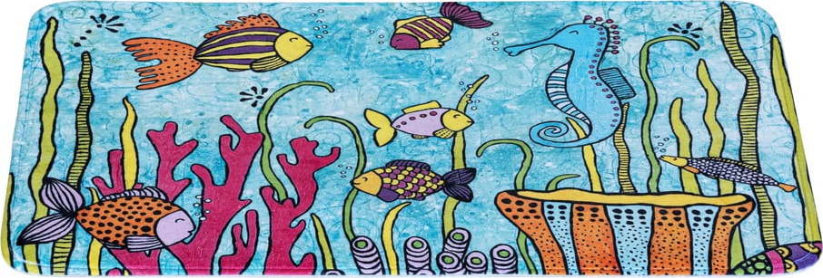 Textilní koupelnová předložka 45x70 cm Rollin'Art Ocean Life – Wenko WENKO