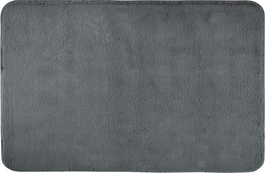 Tmavě šedá textilní koupelnová předložka 50x80 cm Saravan – Wenko WENKO