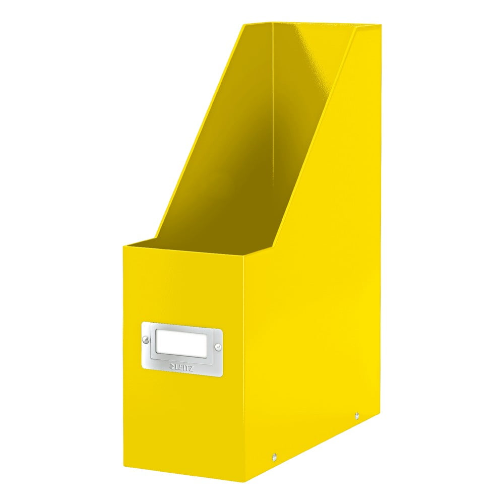 Žlutý kartonový organizér na dokumenty Click&Store - Leitz Leitz