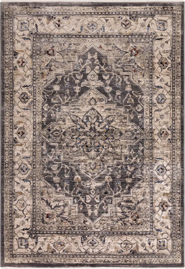 Antracitový koberec 120x166 cm Sovereign – Asiatic Carpets Asiatic Carpets