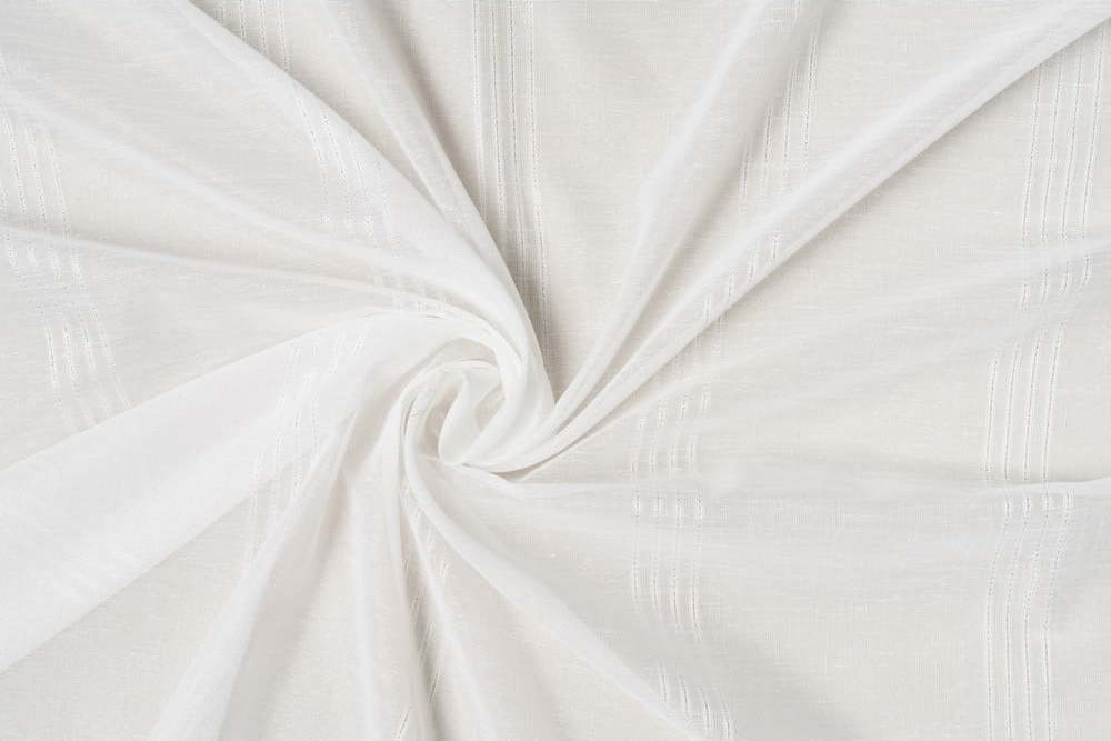 Bílá záclona 300x245 cm Dakota – Mendola Fabrics Mendola Fabrics