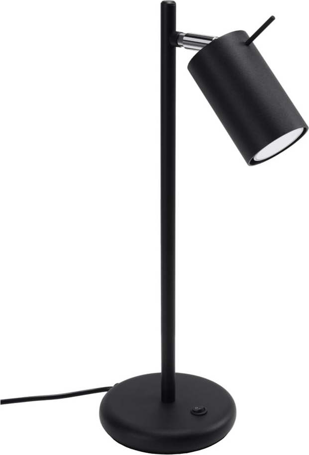 Černá stolní lampa (výška 43 cm) Etna – Nice Lamps Nice Lamps