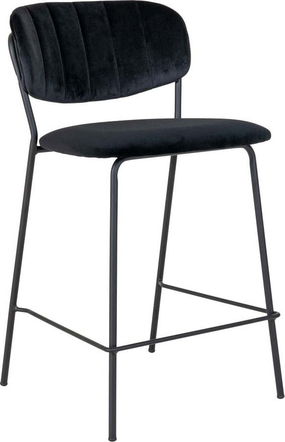 Černé barové židle v sadě 2 ks 89 cm Alicante – House Nordic House Nordic