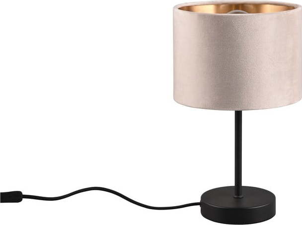 Černo-béžová stolní lampa (výška 33 cm) Julieta – Trio TRIO