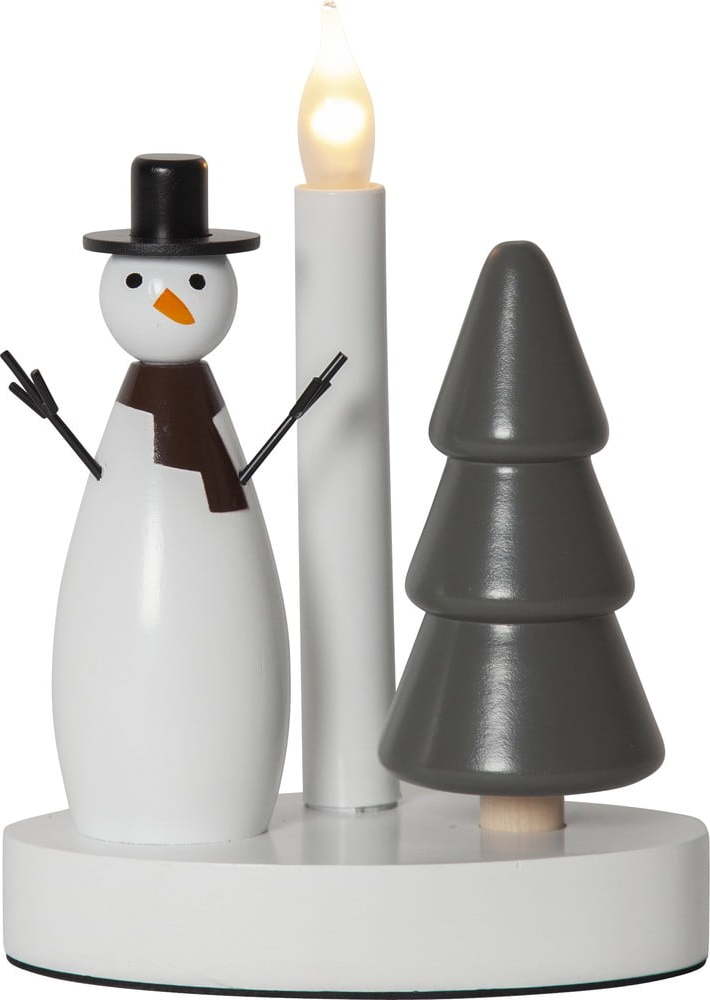 Černo-bílá světelná dekorace s vánočním motivem Christmas Joy – Star Trading Star Trading