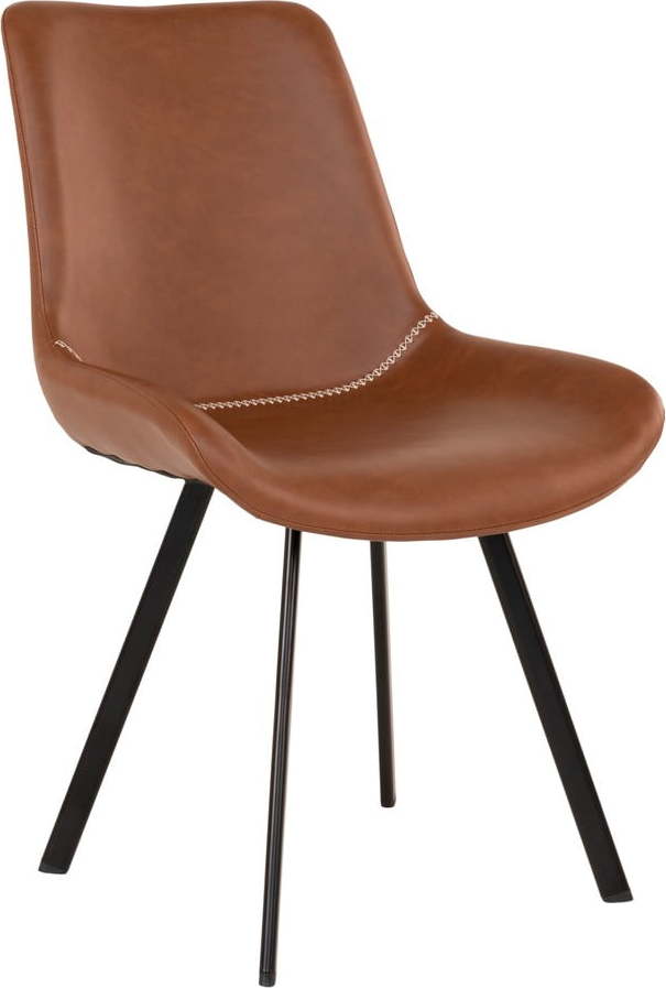 Koňakově hnědé jídelní židle v sadě 2 ks Memphis – House Nordic House Nordic