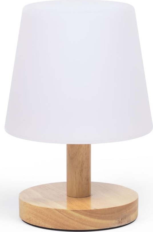 LED stmívatelná stolní lampa v přírodní barvě (výška 22 cm) Ambar – Kave Home Kave Home
