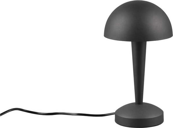 Matně černá stolní lampa (výška 26 cm) Canaria – Trio TRIO