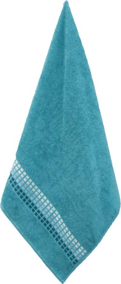 Modrý bavlněný ručník 50x100 cm Darwin – My House My House