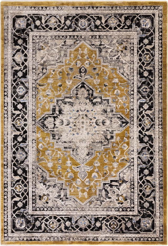 Okrově žlutý koberec 120x166 cm Sovereign – Asiatic Carpets Asiatic Carpets