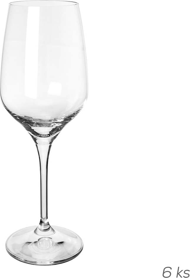 Sklenice na víno v sadě 6 ks 350 ml Rebecca – Orion Orion