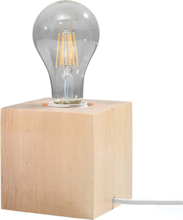 Stolní lampa v přírodní barvě (výška 10 cm) Gabi – Nice Lamps Nice Lamps