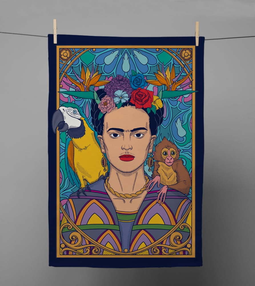 Utěrka 50x70 cm Frida ArtDeco – Frida Kahlo Frida Kahlo