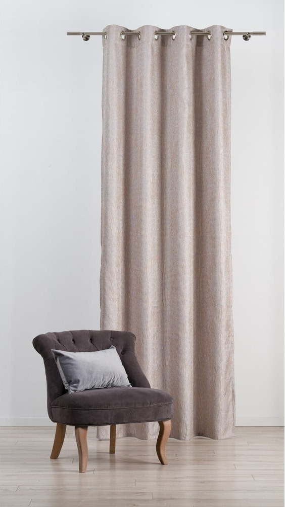 Závěs v přírodní barvě 140x245 cm Wolford – Mendola Fabrics Mendola Fabrics
